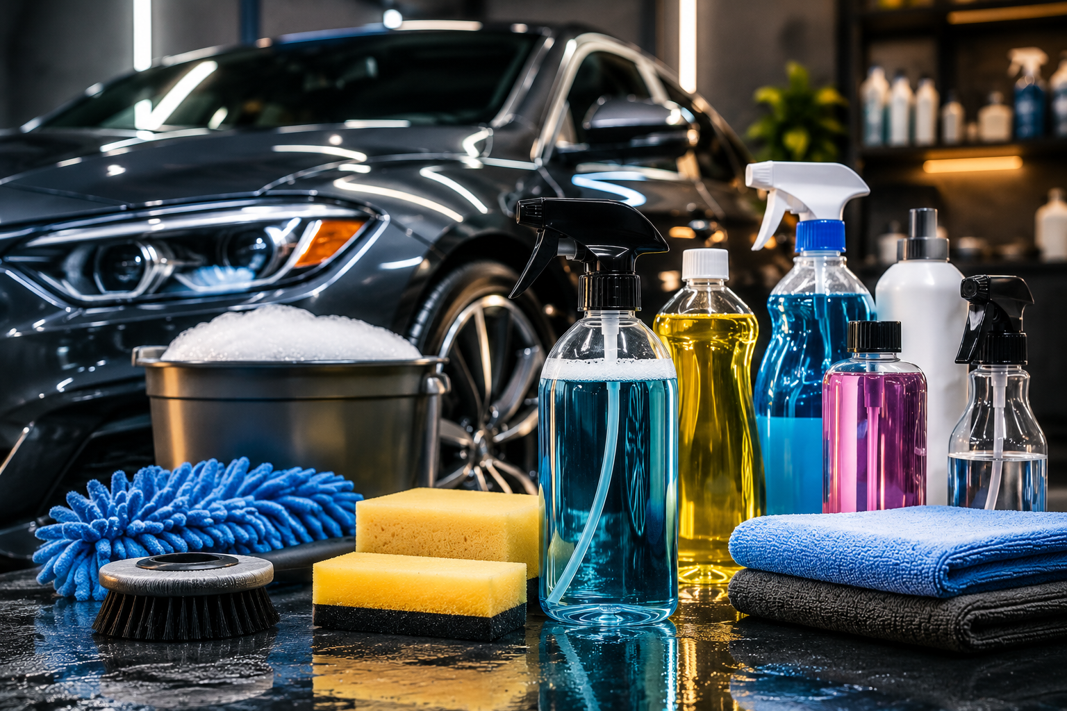 Kit de Fórmulas: Cómo Hacer Productos de Limpieza Para Autos
